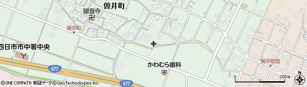 三重県四日市市曽井町315周辺の地図