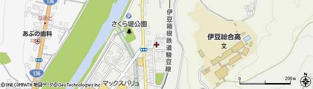 静岡県伊豆市柏久保1422周辺の地図
