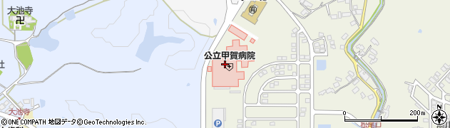 滋賀県甲賀市水口町松尾1256周辺の地図