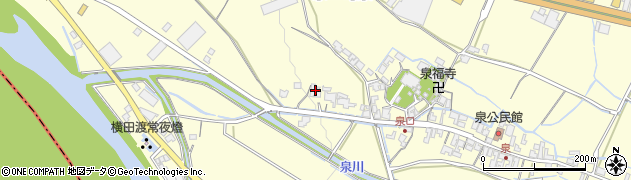 滋賀県甲賀市水口町泉428周辺の地図