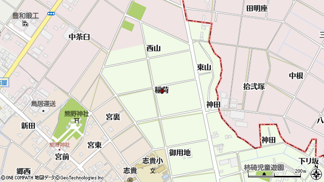 〒446-0003 愛知県安城市柿さき町の地図