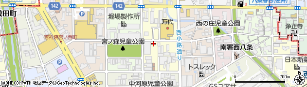 京都府京都市南区吉祥院前河原町周辺の地図