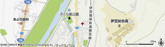 静岡県伊豆市柏久保1428周辺の地図