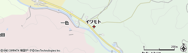 愛知県岡崎市大井野町（イワモト）周辺の地図