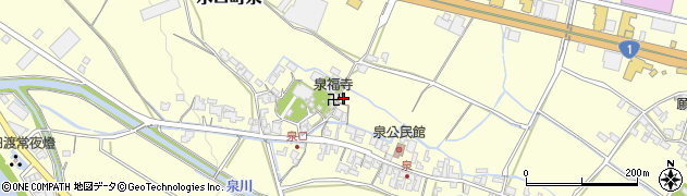 滋賀県甲賀市水口町泉525周辺の地図
