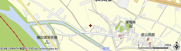 滋賀県甲賀市水口町泉426周辺の地図