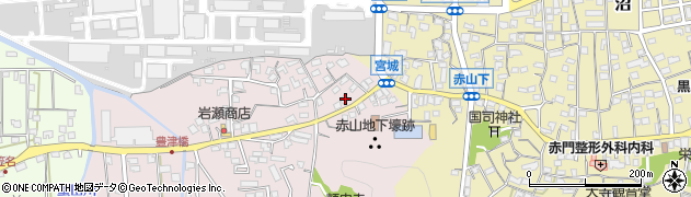 千葉県館山市宮城204周辺の地図