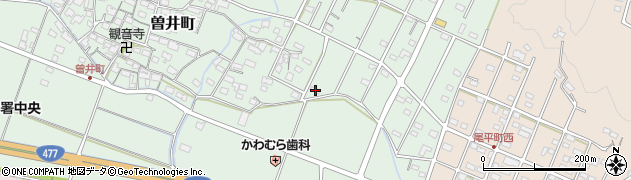 三重県四日市市曽井町1612周辺の地図
