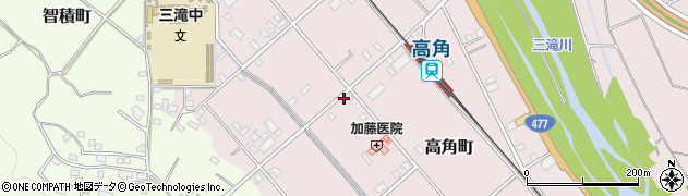 三重県四日市市高角町2724周辺の地図