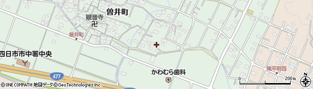 三重県四日市市曽井町314-3周辺の地図