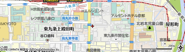 京都府京都市南区東九条東山王町11周辺の地図