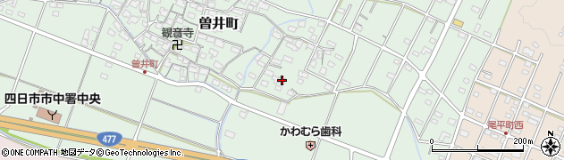 三重県四日市市曽井町314-5周辺の地図