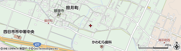 三重県四日市市曽井町314周辺の地図