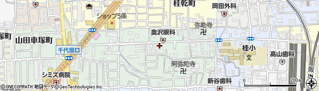 ジューキミシン西京販売店周辺の地図