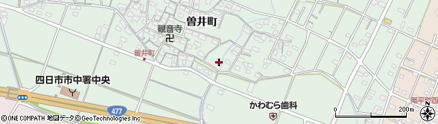 三重県四日市市曽井町895-7周辺の地図