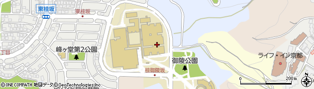 京都府京都市西京区京都大学桂周辺の地図
