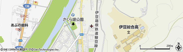 静岡県伊豆市柏久保1430周辺の地図