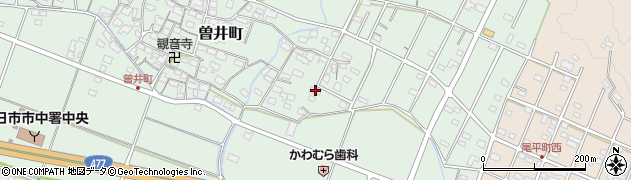 三重県四日市市曽井町1700-2周辺の地図