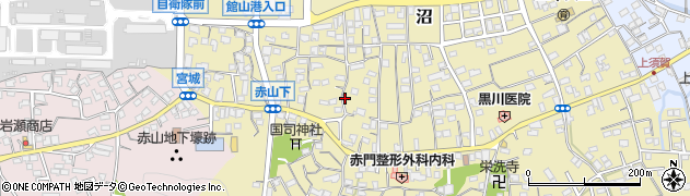 千葉県館山市沼1660周辺の地図