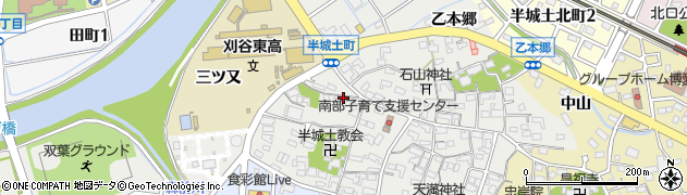 愛知県刈谷市半城土町西裏41周辺の地図