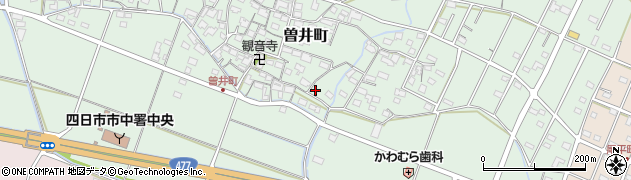 三重県四日市市曽井町895-4周辺の地図
