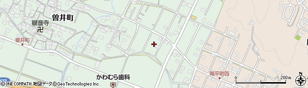 三重県四日市市曽井町1623-1周辺の地図