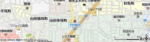 京滋マツダ桂店周辺の地図