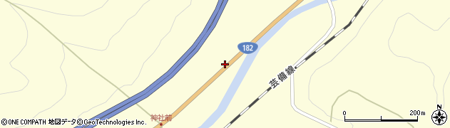 岡山県新見市神郷下神代1386周辺の地図