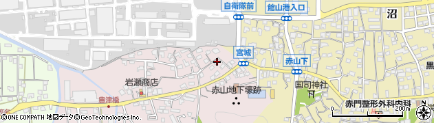 千葉県館山市宮城210周辺の地図