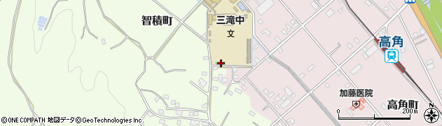 三重県四日市市高角町2068周辺の地図