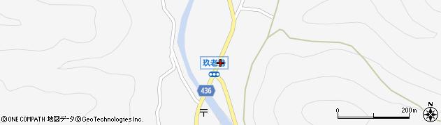 愛知県新城市玖老勢南貝津周辺の地図
