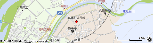 高嶋町公民館周辺の地図