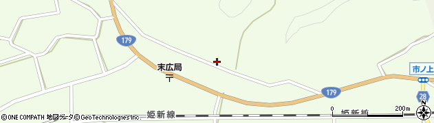 兵庫県佐用郡佐用町末廣454周辺の地図