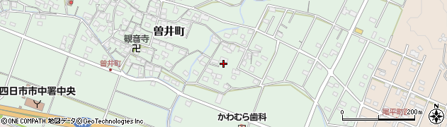 三重県四日市市曽井町311-2周辺の地図