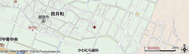 三重県四日市市曽井町256周辺の地図