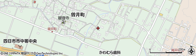 三重県四日市市曽井町311周辺の地図