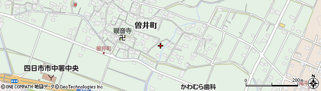三重県四日市市曽井町896周辺の地図