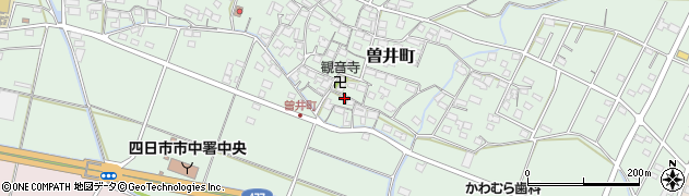 三重県四日市市曽井町835周辺の地図