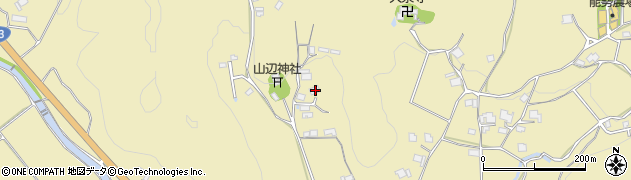 大阪府豊能郡能勢町山辺1610周辺の地図