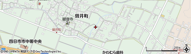 三重県四日市市曽井町312周辺の地図