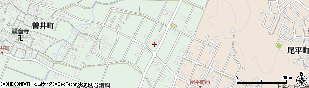 三重県四日市市曽井町1579-2周辺の地図