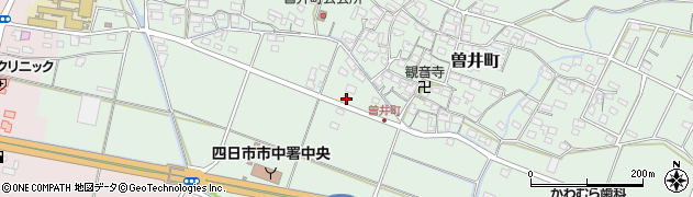 三重県四日市市曽井町332周辺の地図