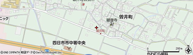 三重県四日市市曽井町334周辺の地図