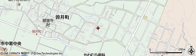 三重県四日市市曽井町267周辺の地図