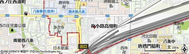 ダイキンファシリティーズ株式会社京都営業所周辺の地図