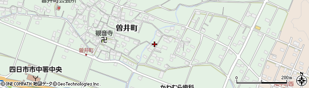 三重県四日市市曽井町308周辺の地図
