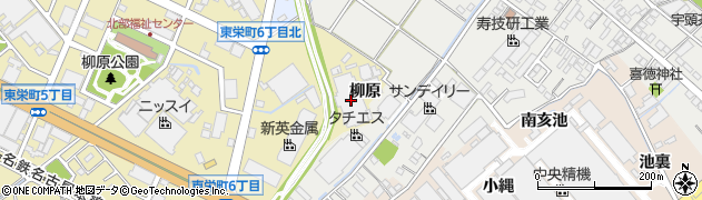 株式会社タチエス　愛知工場周辺の地図