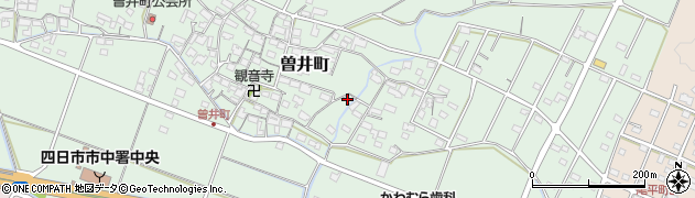 三重県四日市市曽井町897-1周辺の地図