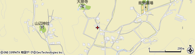 大阪府豊能郡能勢町山辺82周辺の地図