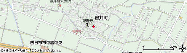 三重県四日市市曽井町837周辺の地図